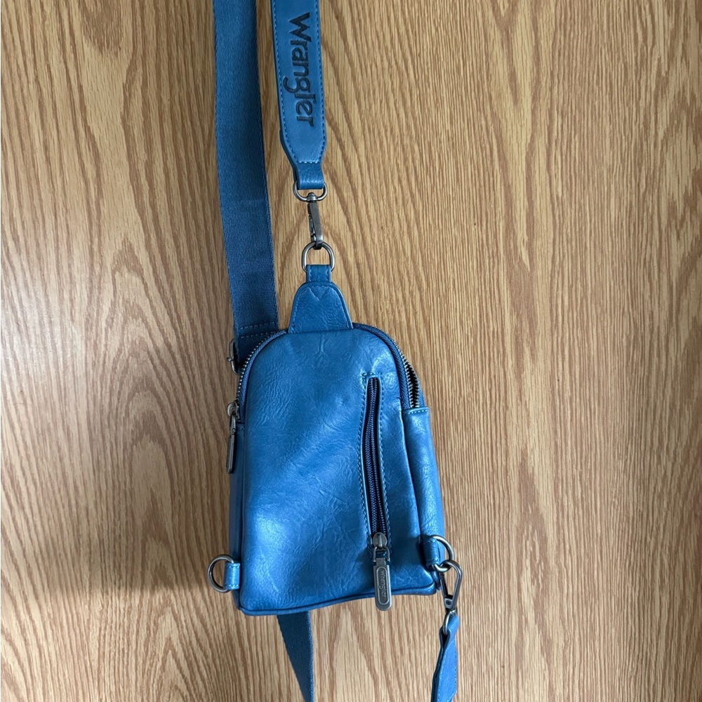 Wrangler Blue Crossbody - Picture 2 of 3